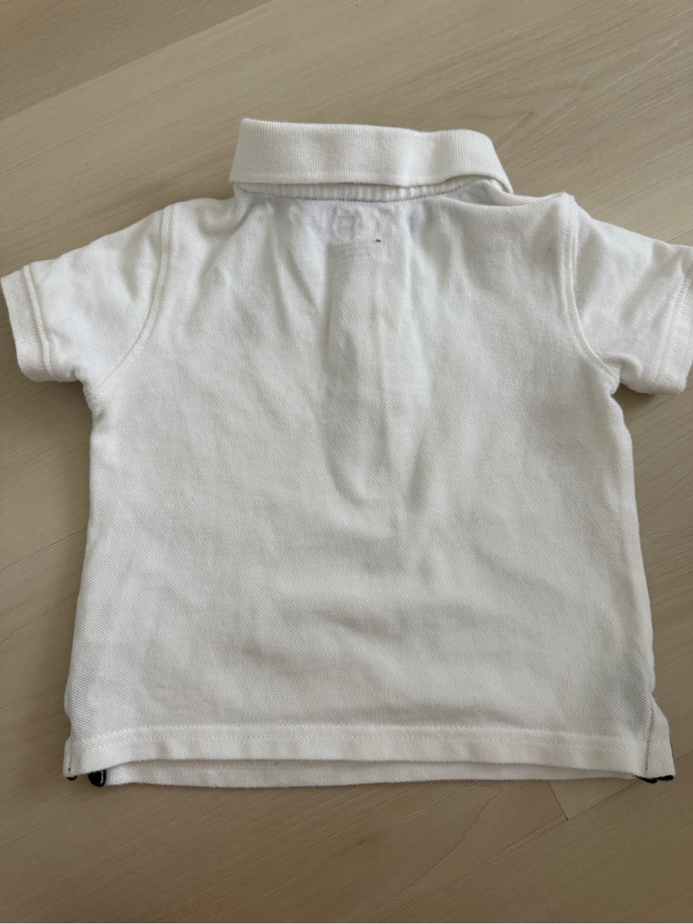 GAP White Kids Polo with Embroidered Bear - Picture 4 of 6